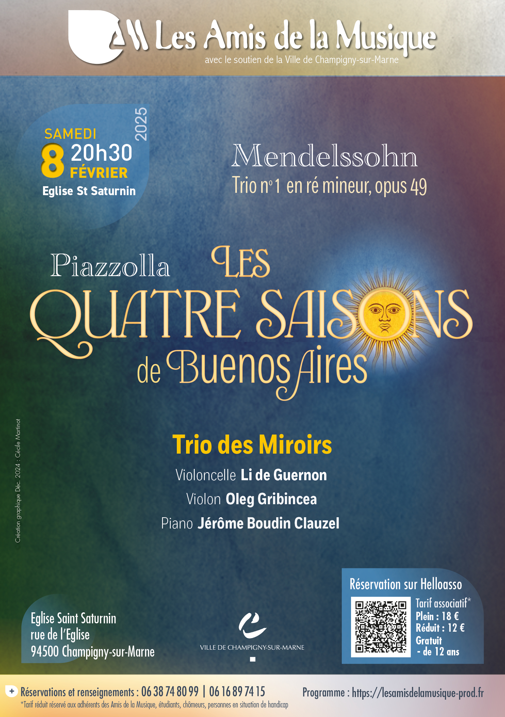 Affiche 4 saisons de Buenos Aires